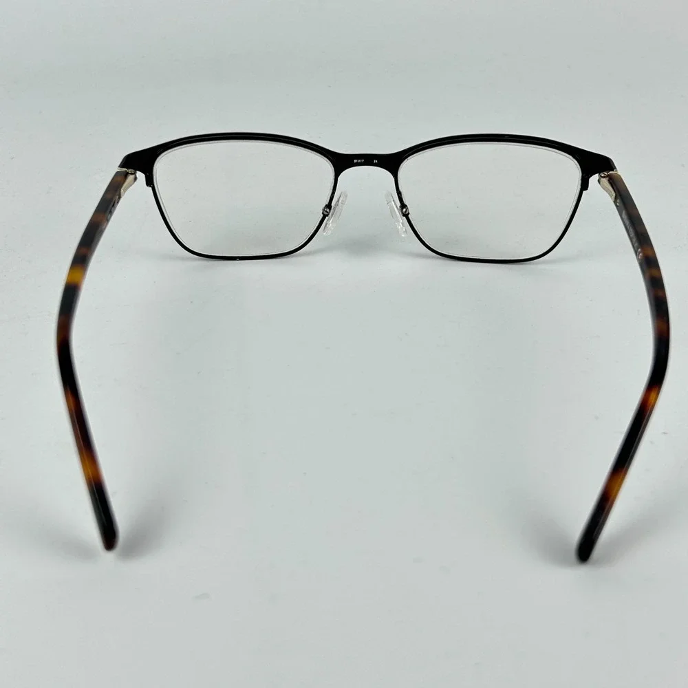Banana Republic Camila Unisex Adult Eyeglasses Frame Black Half Rim 51-17-135 mm